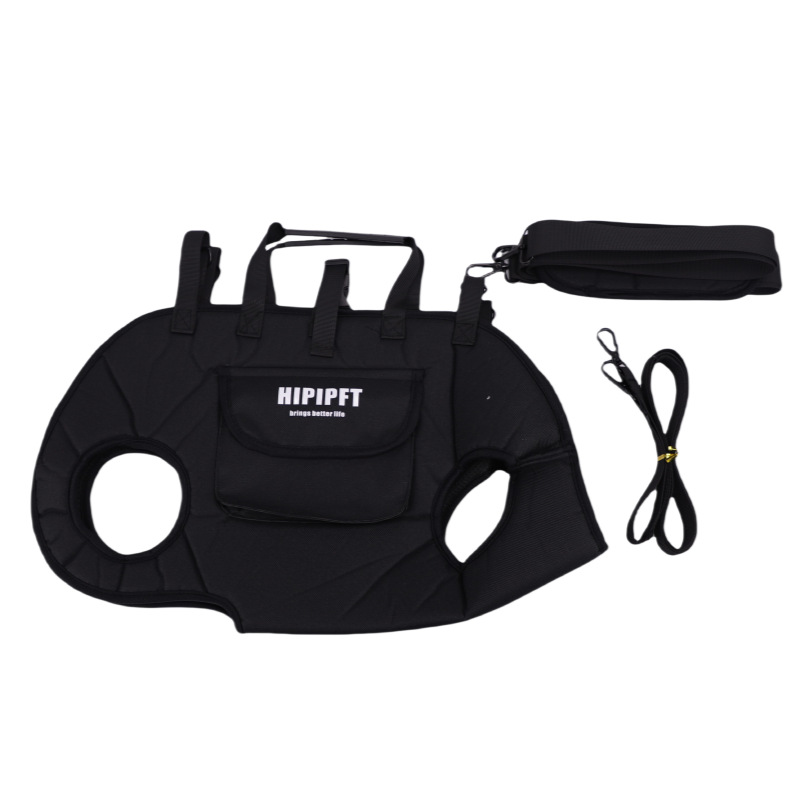 Black 4-in-1 Multi-Functional Pet Carrier Bag with Detachable Strap & 1.5M