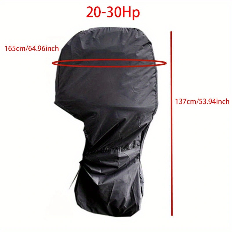 Heavy-Duty Full Marine Engine Coverage for 20-30HP - Waterproof & UV Resistant view 4