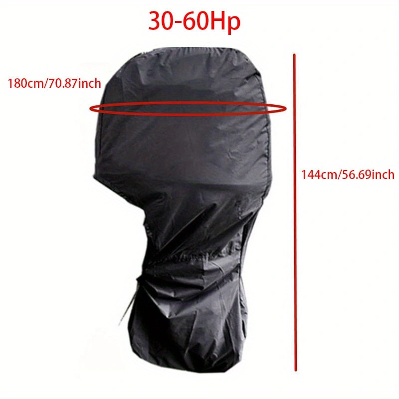 Heavy-Duty Full Marine Engine Coverage for 30-60HP - Waterproof & UV Resistant view 4