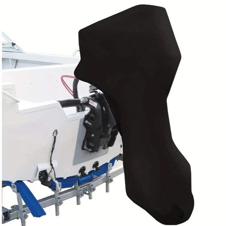 Heavy-Duty Full Marine Engine Coverage for 60-100HP - Waterproof & UV view 2