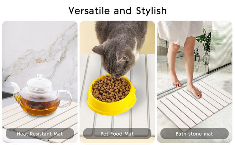 30x40cm Foldable Marble Pattern Kitchen Dish Drainer(Style 2) view 5