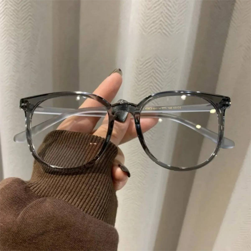 3 Pack Grey Women's Blue Light Blocking Glasses Non-Prescription 0 Degree
