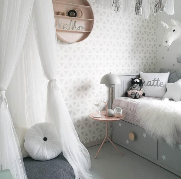 Khaki Nordic Style 7-Layer Tulle Bed Canopy 300cm Extra Long 60cm Dome for view 3