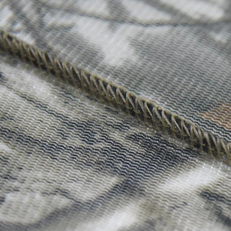 Bark and green leaves Camouflage Mosquito Repellent Suit Ultra-Fine Mesh view 4