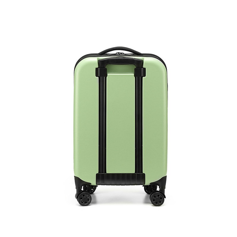 Blue 20 Inch Foldable Carry-on Suitcase with 360 Spinner Wheels and view 2