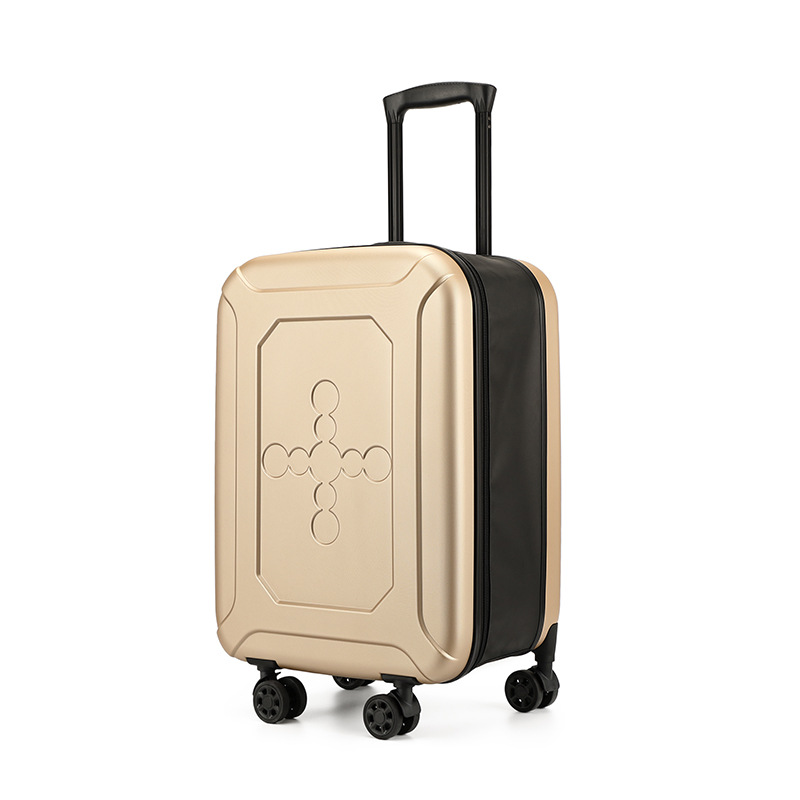 Rose gold 20 Inch Foldable Carry-on Suitcase Ultra Lightweight 2.1kg Hard