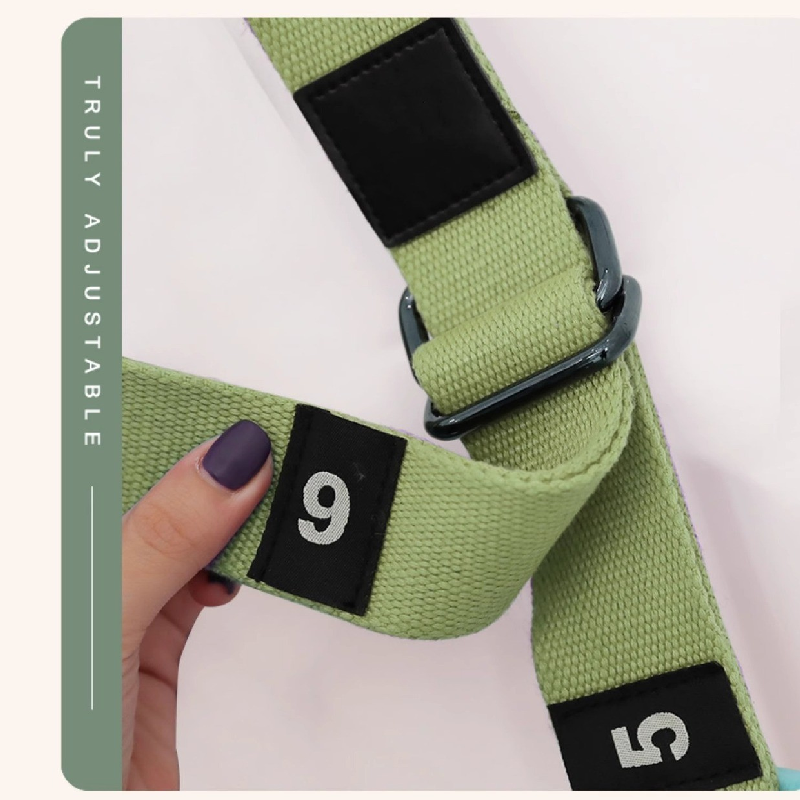 Pink Aerial Yoga Door Hanging Strap for Home Workouts Adjustable Stretch Band view 6