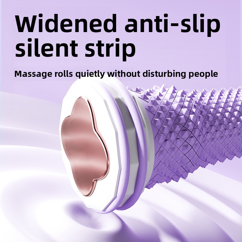 Purple Foot Massage Roller for Arch Support and Plantar Fasciitis Relief view 3
