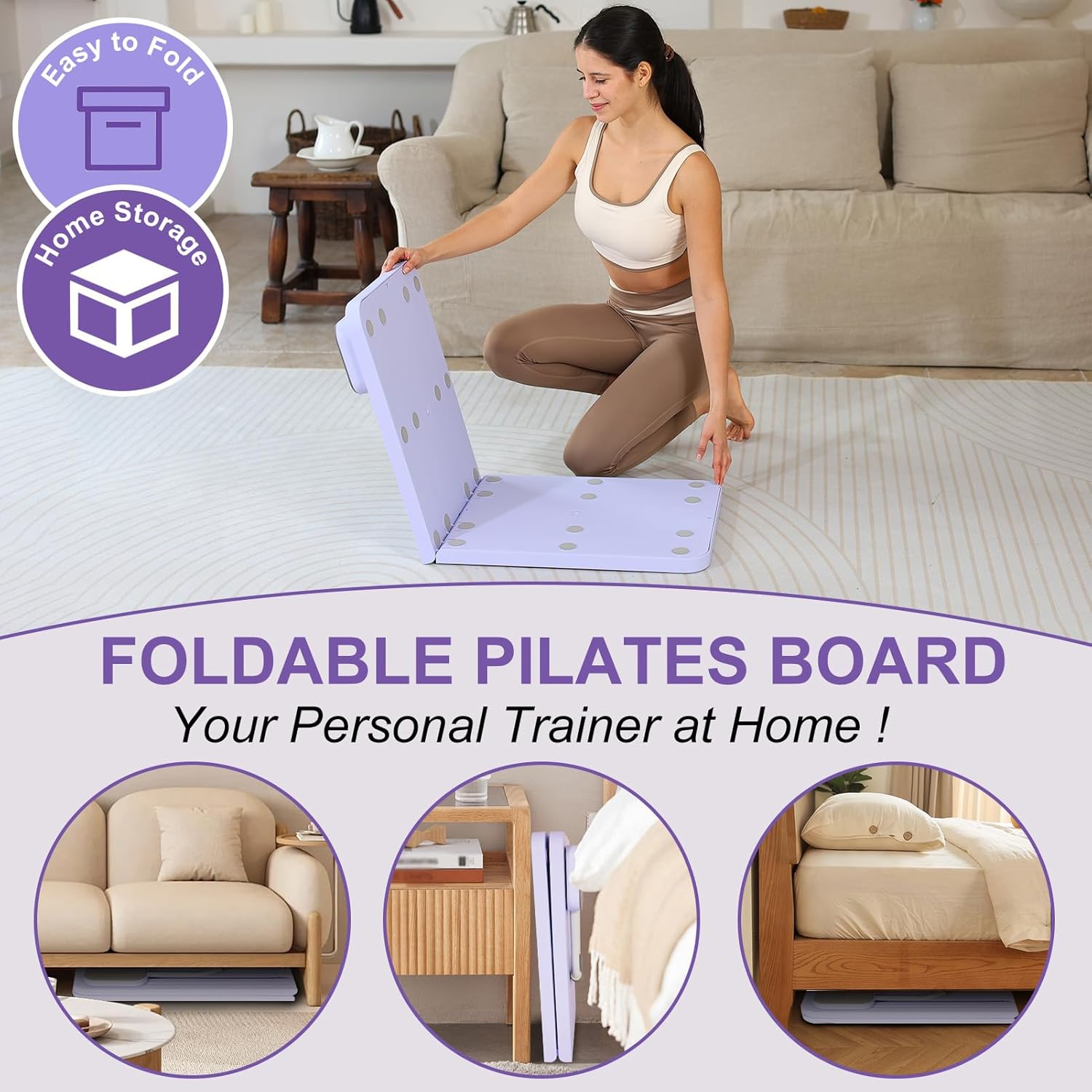 Grey Multi-functional Core Training Board with Digital Timer and Resistance view 3