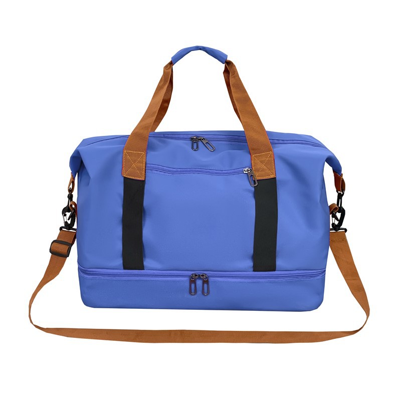 Royal blue Large Capacity Travel Duffel Bag for Women with Yoga Mat Holder and — image 1
