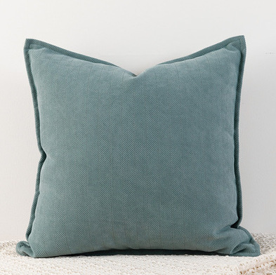 London fog Nordic Herringbone Chenille Pillowcases 2 Pack 45x45cm for Sofa and