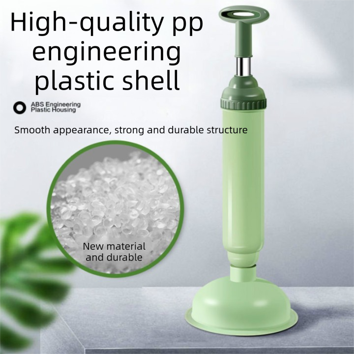 Green High-Pressure Toilet Plunger with Vacuum Seal – Powerful Drain Unclogger view 7