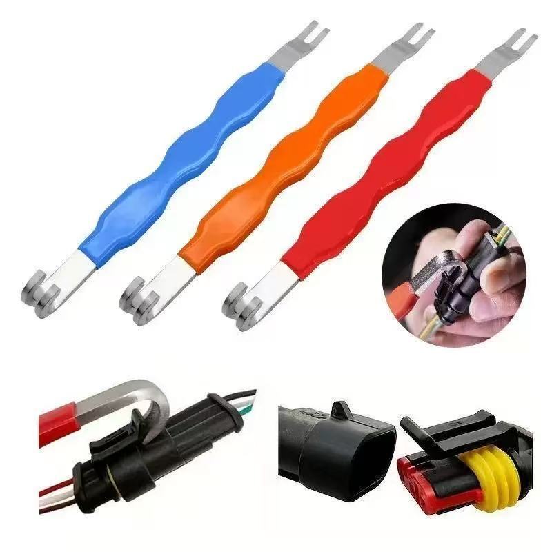 2 Pack Blackish green Electrical Connector Separation Tool for Car Wire view 4
