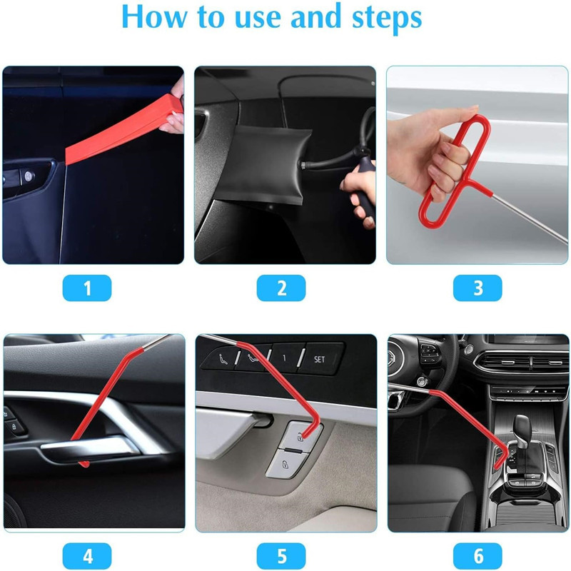 Comprehensive Car Dent Repair and Interior Removal Tool Set with High-Pressure view 5