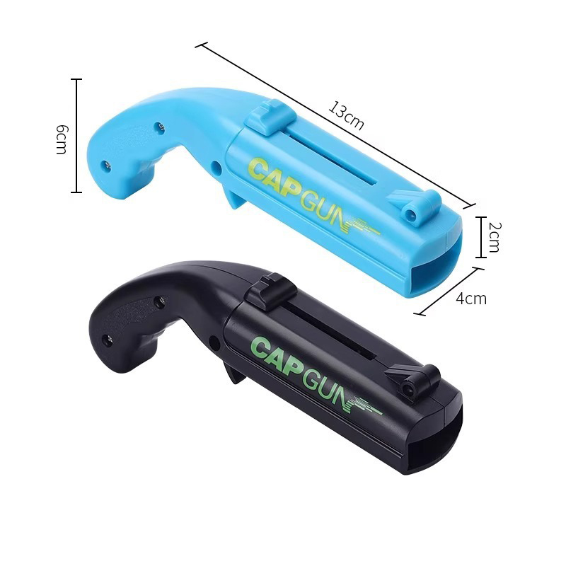 2-Pack balck and blue Fun Bottle Opener with Cap Ejection Mechanism – Compact