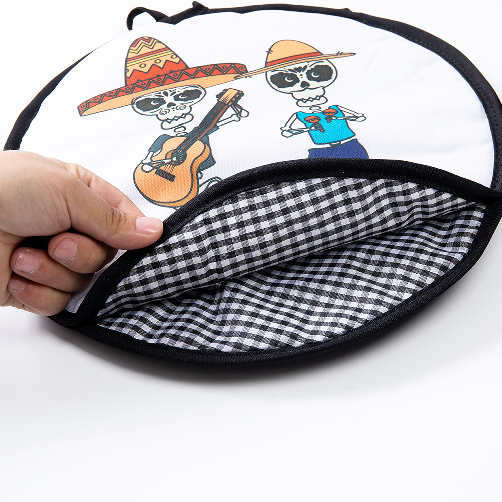 2-Pack 12-Inch Tortilla Warmer Pouch for Soft Tacos view 2