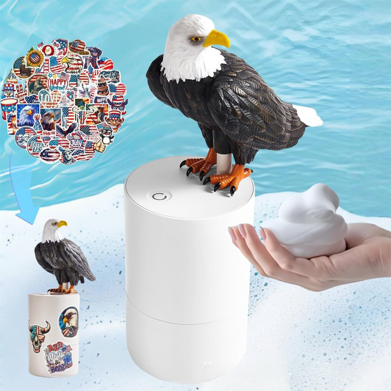 Realistic Eagle Smart Motion Sensor Foam Pump - Touchless Hand Washer with