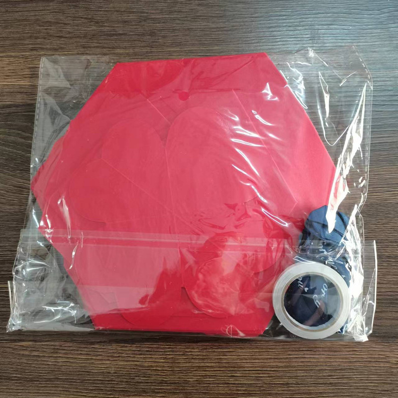Red Hexagon 4-Layer 12-Pocket Explosion Gift Box(DIY) - Creative Handmade view 2