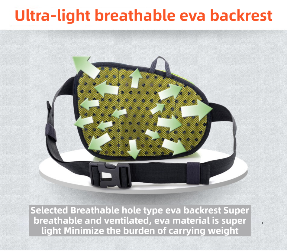 Purple Lightweight Running Waist Pack with Stable Bottle Holder view 4