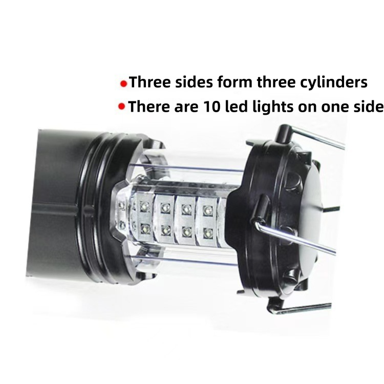2-Pack 30LED Portable Handheld Collapsible Camping Lantern - Ultra-Bright 360° view 3