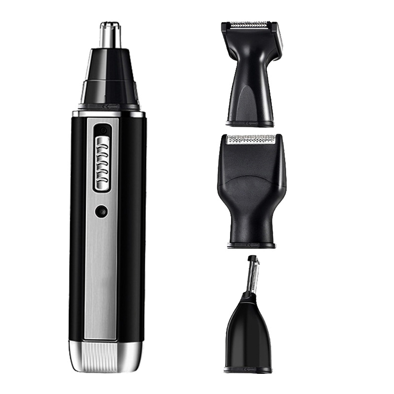 4-in-1 Portable Electric Grooming Kit for Men with Nose