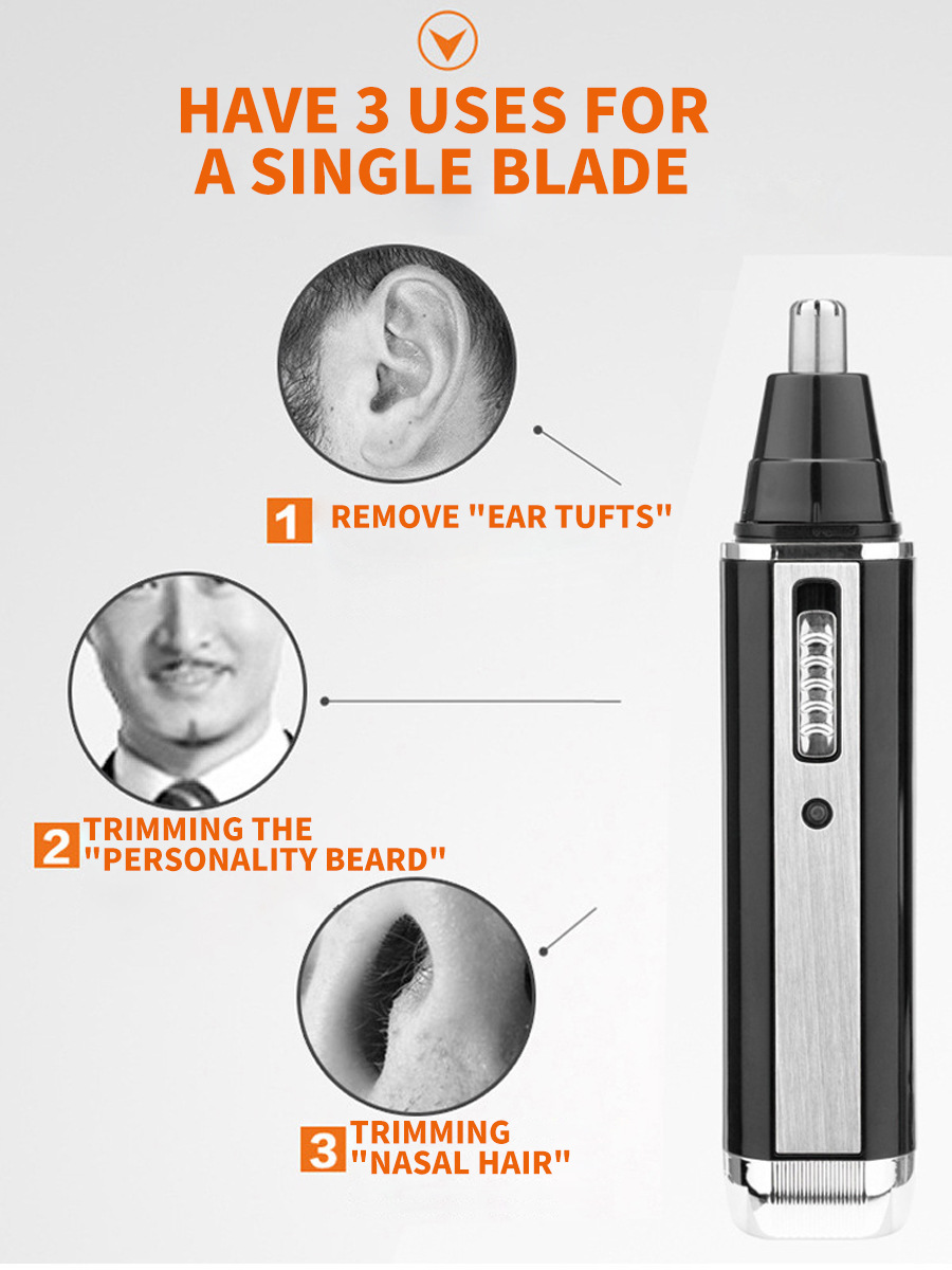 4-in-1 Portable Electric Grooming Kit for Men with Nose view 2