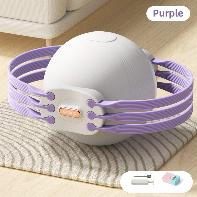 Purple 3-Level Resistance Pelvic Floor & Inner Thigh Trainer - Multi-Function