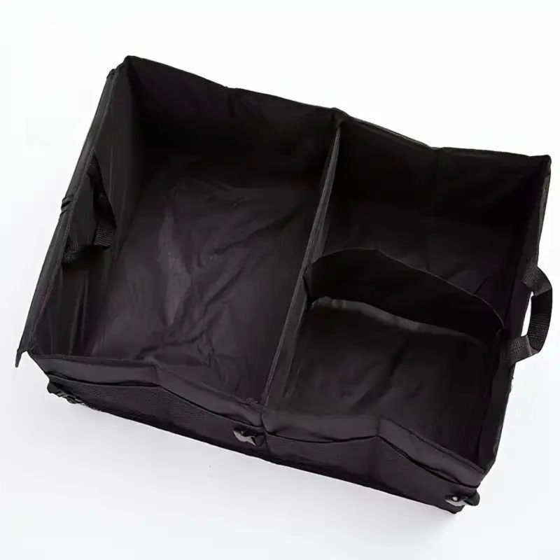 Heavy-Duty Foldable Car Trunk Organizer with Handles - Large Capacity Cargo view 3