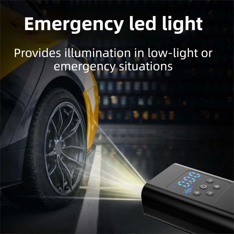 Portable 12V Lighter Electric Tire Inflator with 4 Inflation Modes & 5 view 4