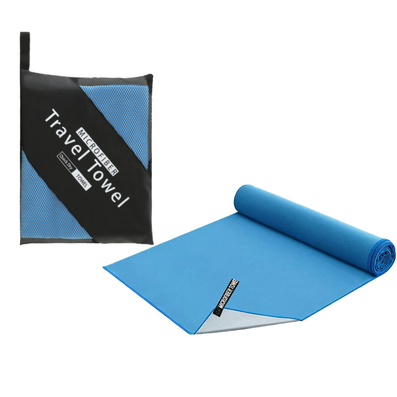 40×80CM and 76×152CM Ultra-Fine Microfiber Double-Sided Fleece Towel Set