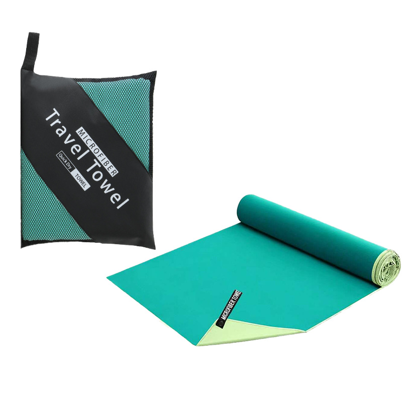 40×80CM and 76×152CM Ultra-Fine Microfiber Double-Sided Fleece Towel Set