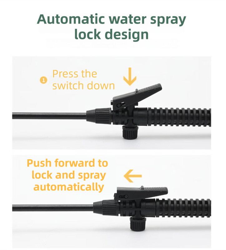 8L Professional Shoulder-Strap Pressure Sprayer with Fiberglass Wand view 3