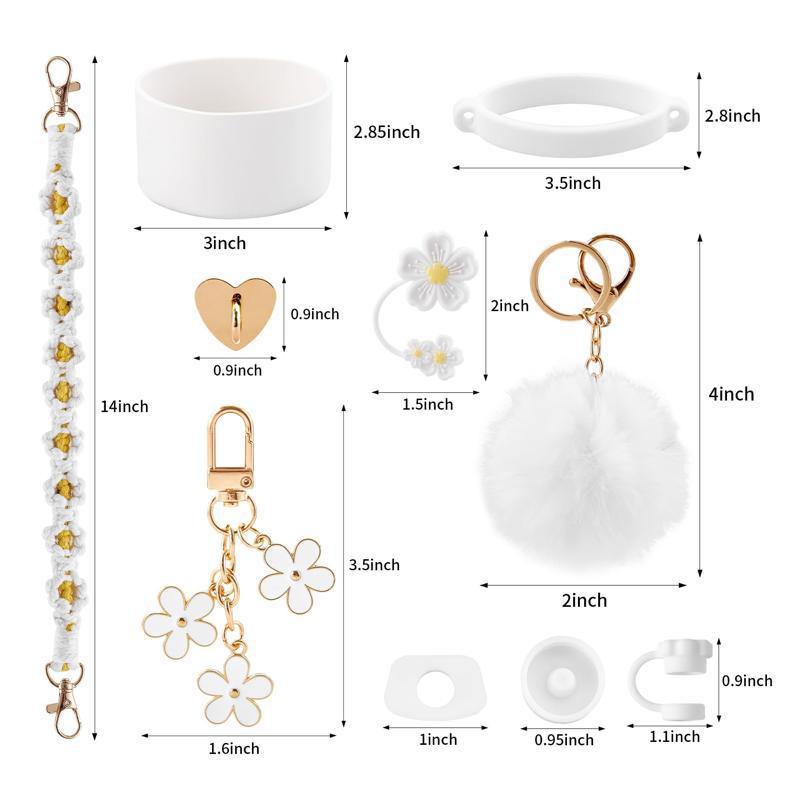 10-Piece Blue Accessory Bundle for Stanley Quencher 30/40oz - Includs Premium view 2