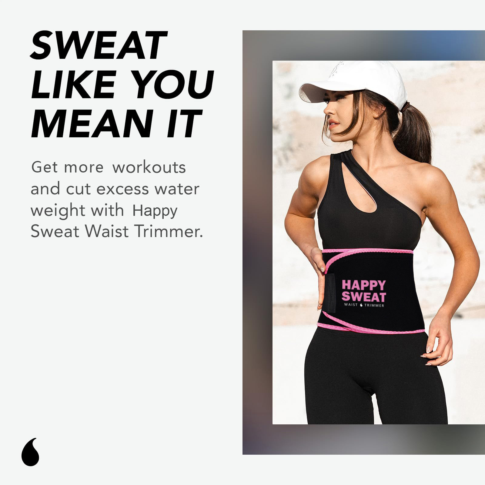 Pink Premium Seamless Waist Trimmer and Body Shaper (M Size) - Postpartum view 2