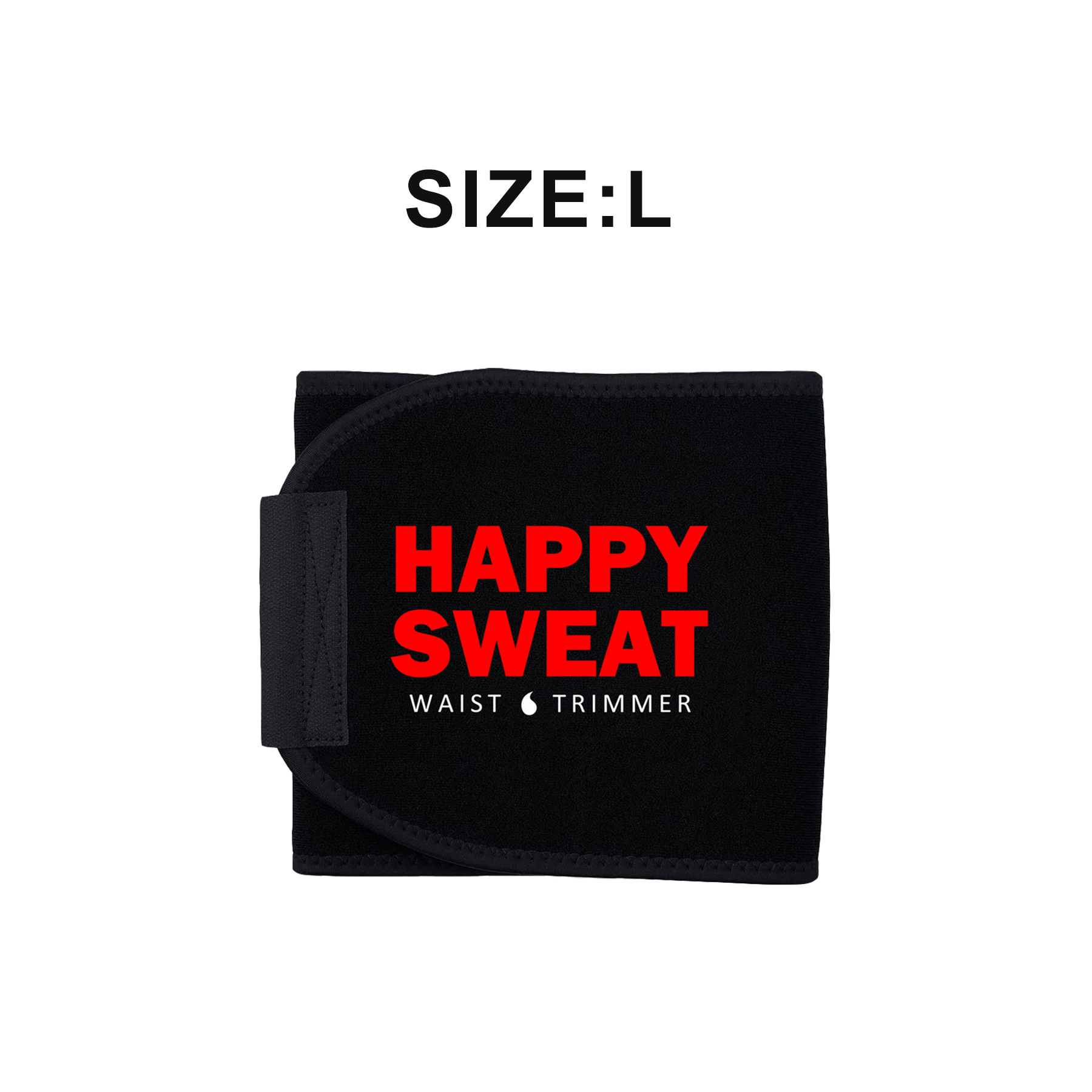 Red Premium Seamless Waist Trimmer and Body Shaper (L Size) - Postpartum