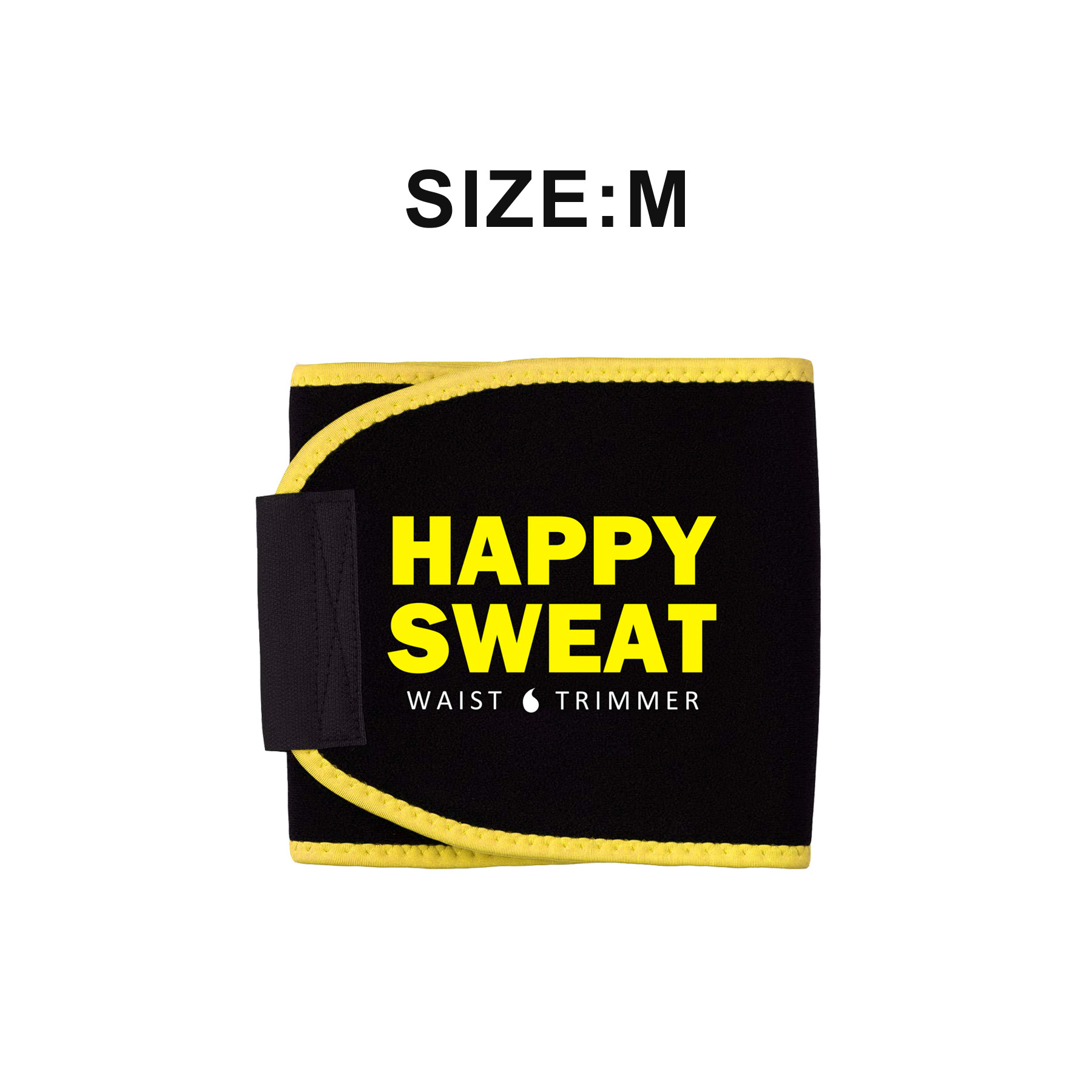 Yellow Premium Seamless Waist Trimmer and Body Shaper (M Size) - Postpartum