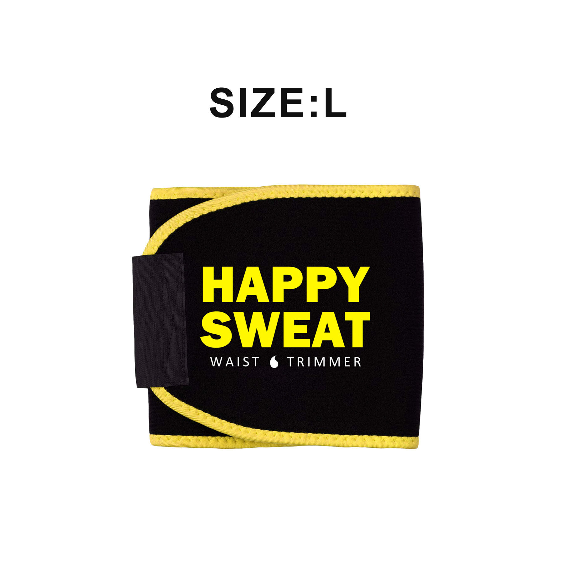 Yellow Premium Seamless Waist Trimmer and Body Shaper (L Size) - Postpartum