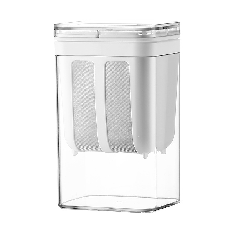 White Premium Greek Yogurt Strainer with Removable 304 Stainless Steel Fine