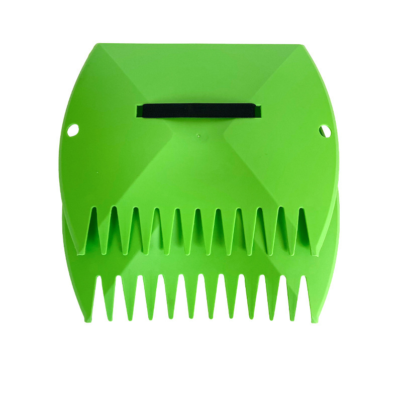 2-Pack Ergonomic Garden Leaf Scoop & Hand Rake for Effortless Yard Cleanup — image 1
