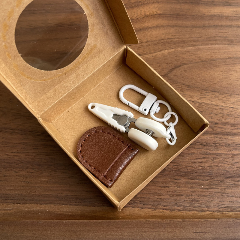 Coffee Ultra-Portable Mini Precision Scissors Set - Compact 7cm Craft Snips