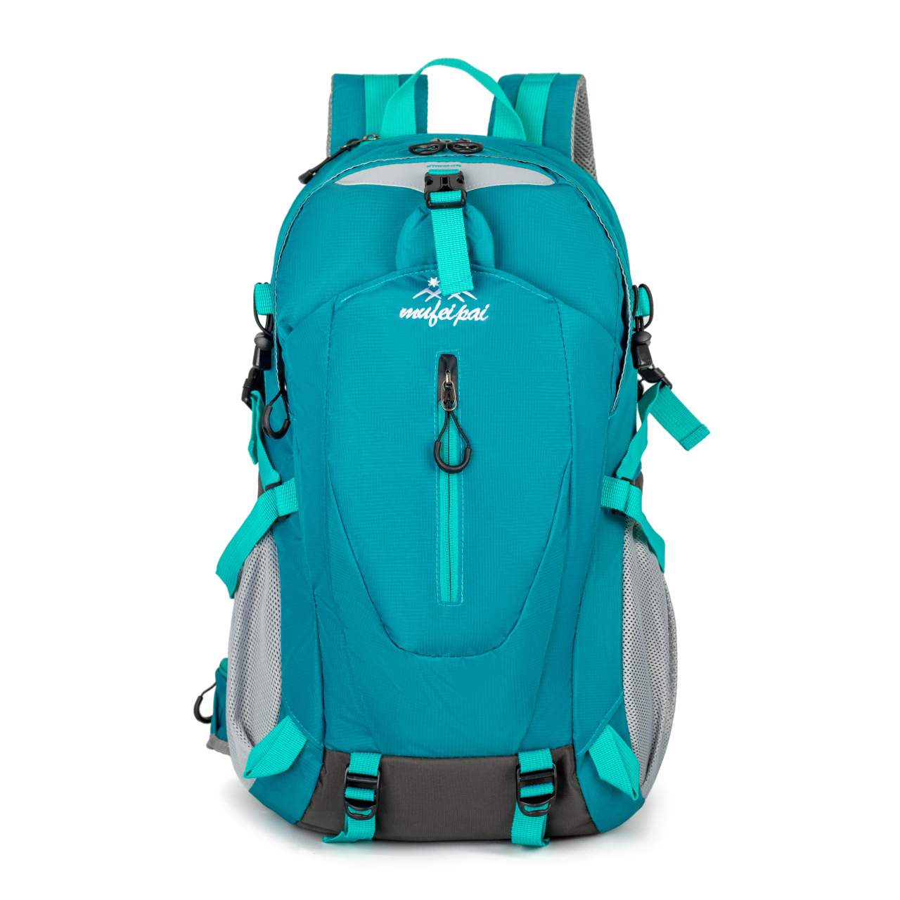Blue Professional Large Capacity Hiking Backpack - Waterproof Lightweight