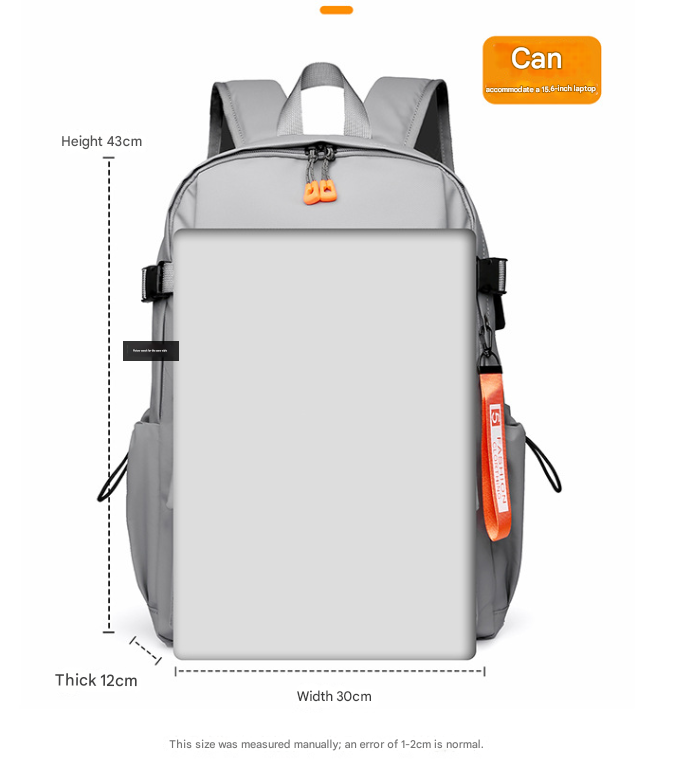 Black Professional Business and Travel Backpack view 2