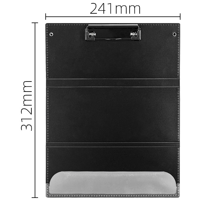 Dark Blue Professional Trifold Nursing Clipboard view 2