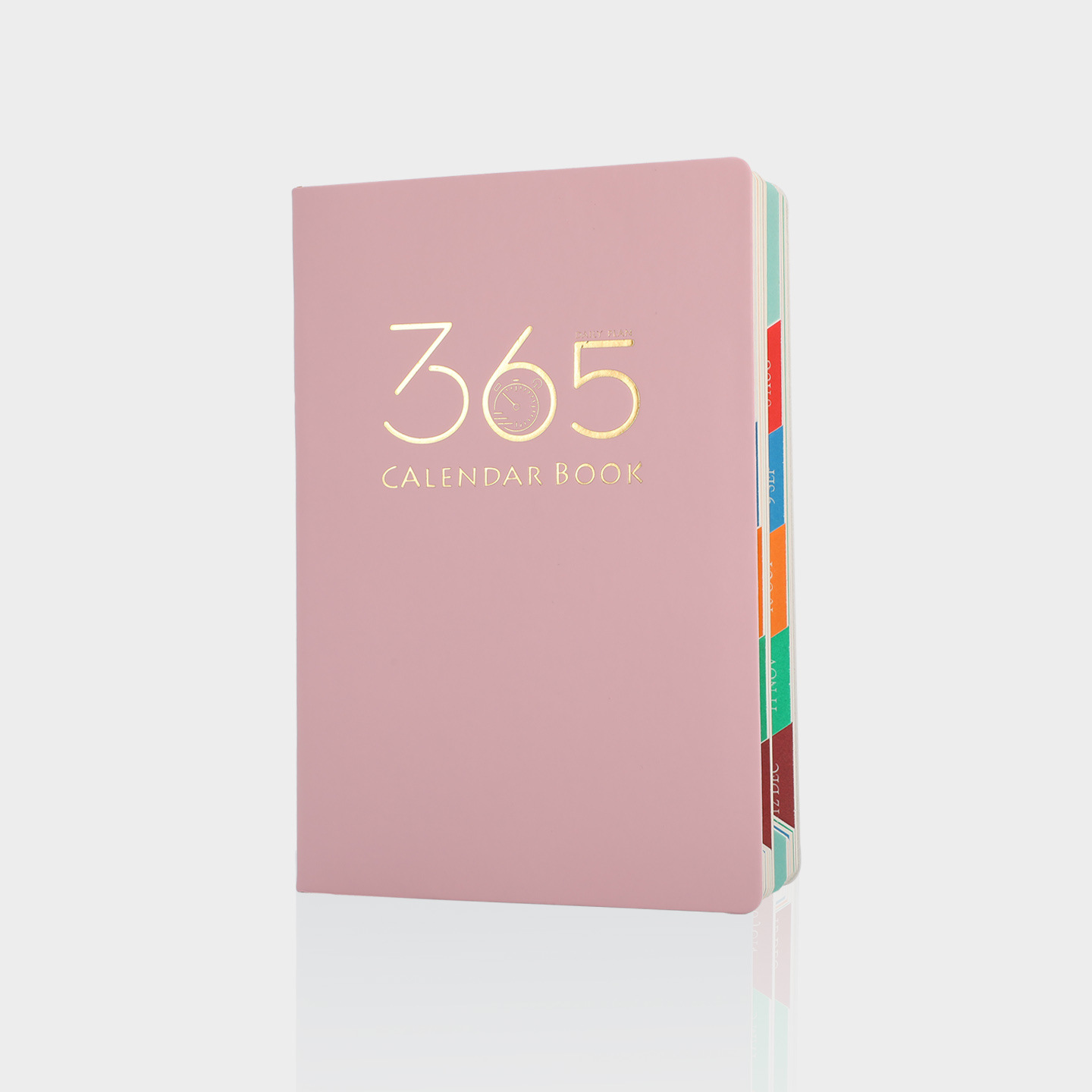 Pink 2026 Daily Planner & 365 Days Calendar Book