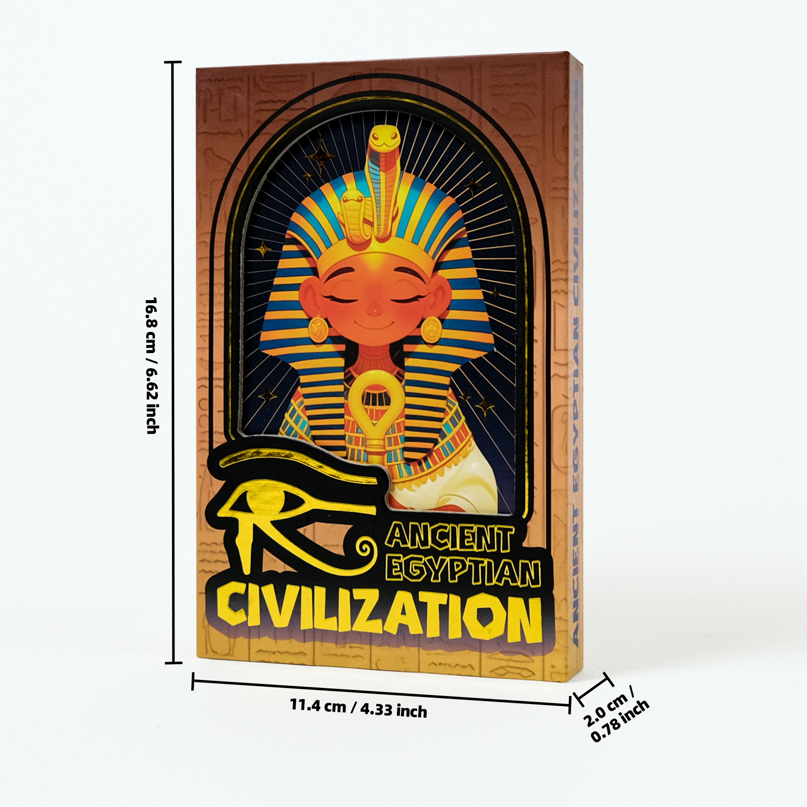 Ancient Egyptian Cat Goddess Trifold Journal