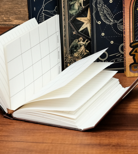 Ancient Egyptian Cat Goddess Trifold Journal view 2