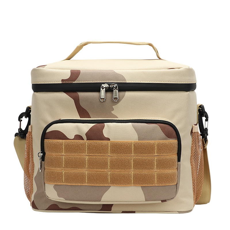 Desert Camouflage Tactical Insulated Camouflage Lunch Bag — image 1