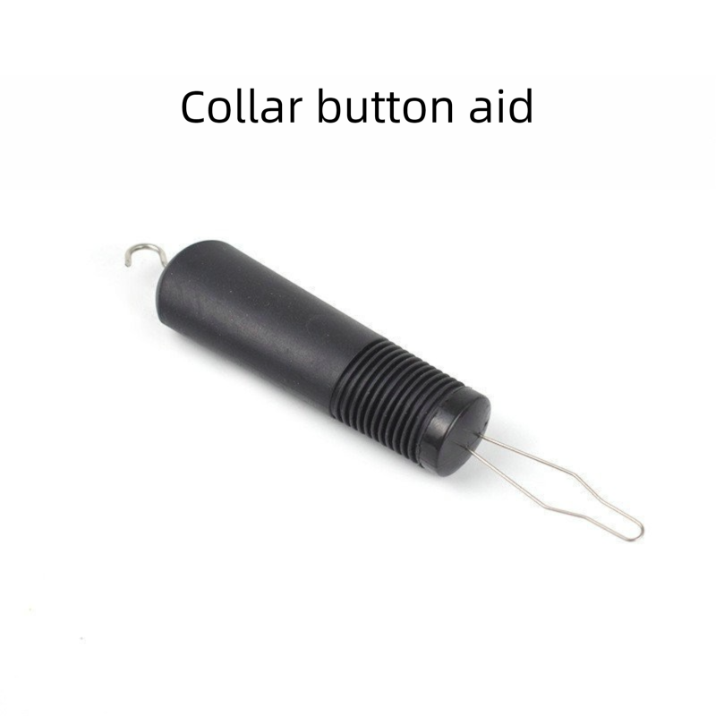 Black Dressing Aid Tool – Button & Zipper Assistant for Elderly and People