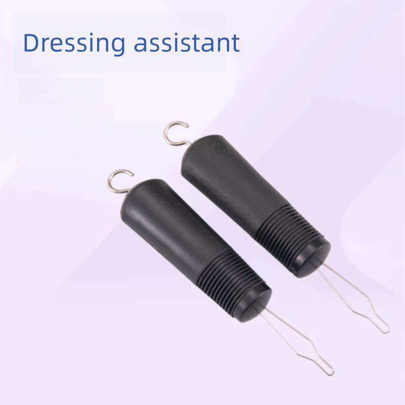 2 Pcs Black Dressing Aid Tool – Button & Zipper Assistant for Elderly and