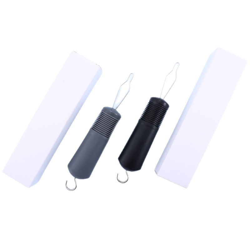 2 Pcs (Black and Grey) Dressing Aid Tool – Button & Zipper Assistant for